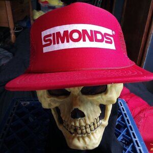 Deadstock Vintage Simonds Rope Snap Trucker Hat Cap